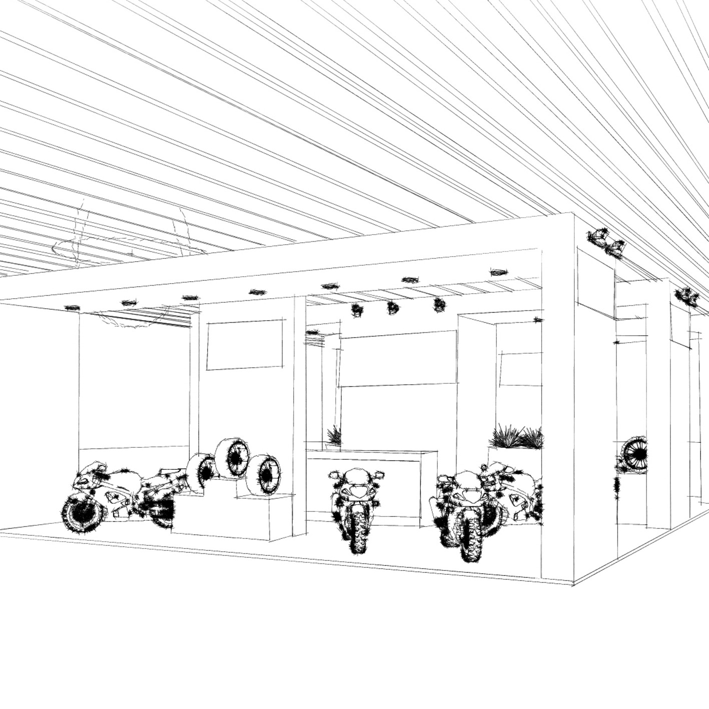 STAND FARMTRACK - schizzo